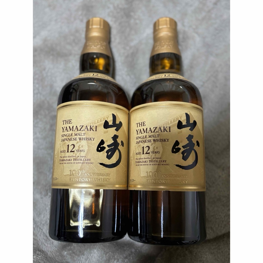 サントリー山崎12年100周年記念蒸留所ラベル サントリー山崎12年100周年記念蒸留所ラベル
