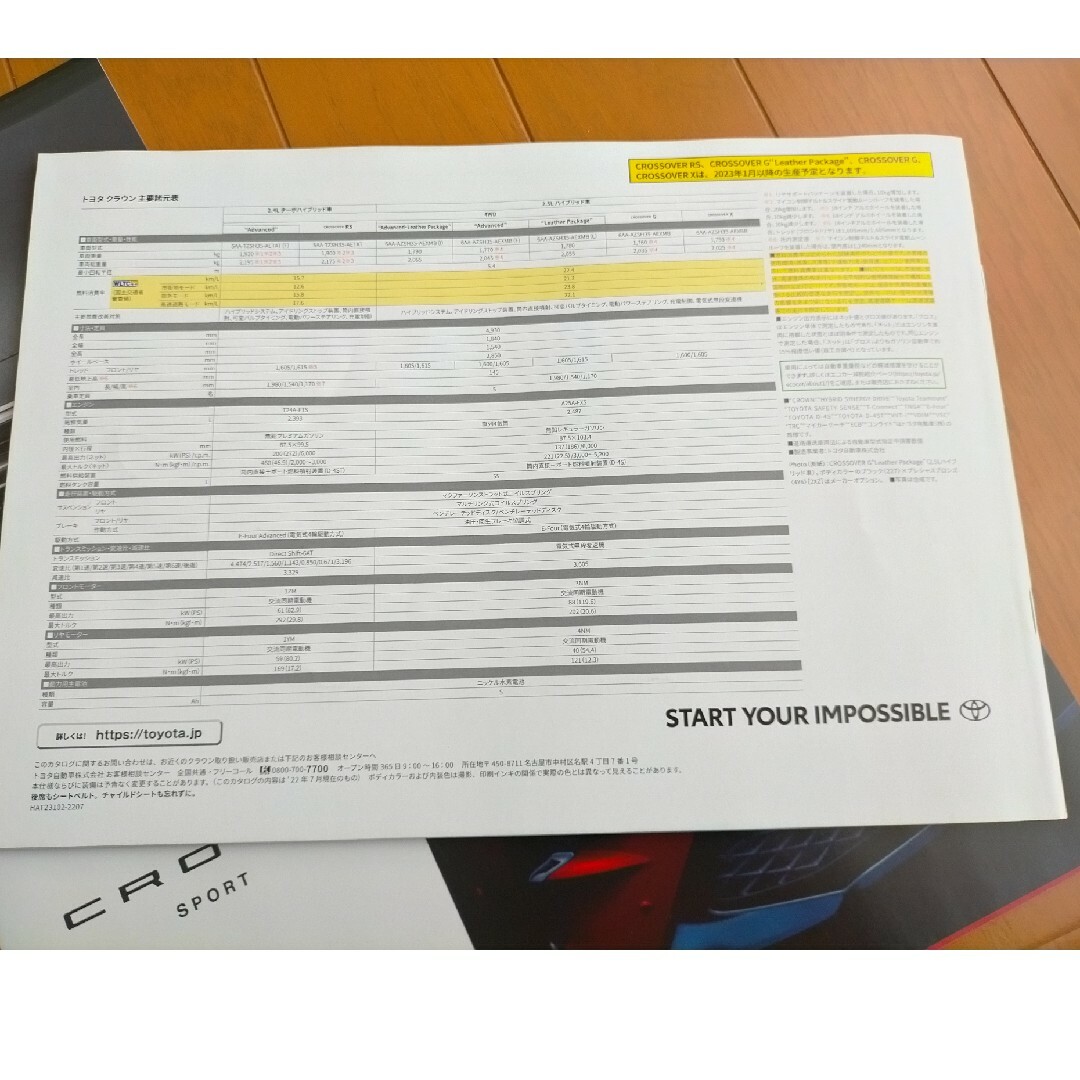 トヨタ(トヨタ)のトヨタクラウン現行型カタログ3種 自動車/バイクの自動車(カタログ/マニュアル)の商品写真