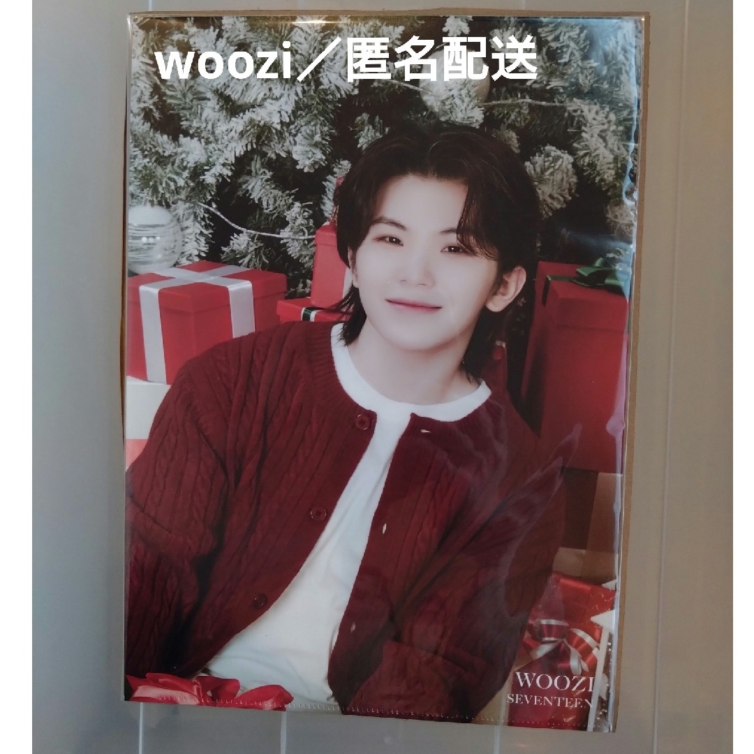SEVENTEEN(セブンティーン)のクリアファイル/ウジ エンタメ/ホビーのタレントグッズ(アイドルグッズ)の商品写真