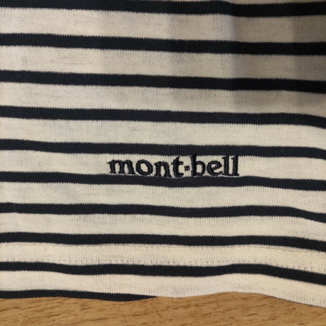 mont bell(モンベル)のモンベル　mont-bell　レディース　ロンT　ボーダー　S　軽量 レディースのトップス(Tシャツ(長袖/七分))の商品写真