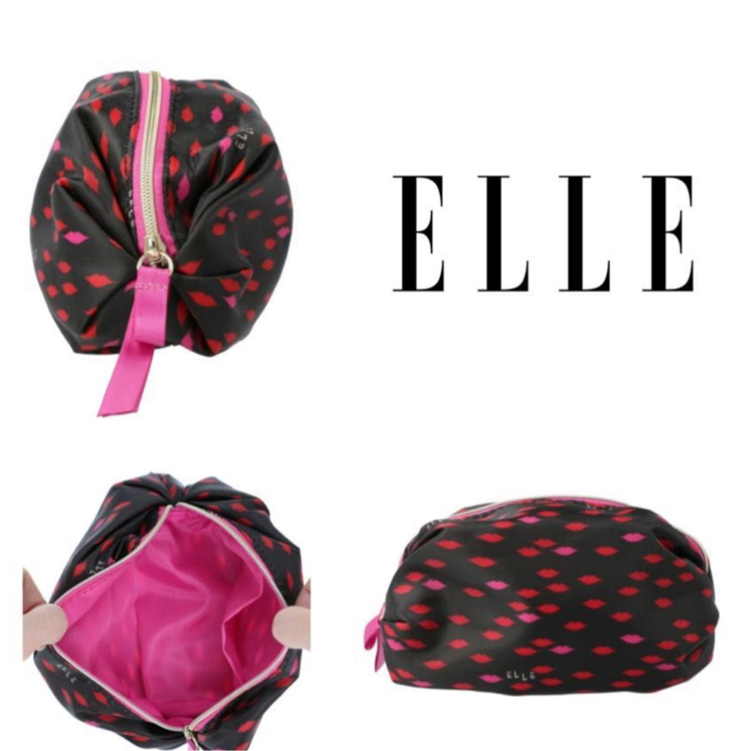 ELLE(エル)のELLE カラーロックルージュ　ポーチ付き コスメ/美容のベースメイク/化粧品(リップグロス)の商品写真