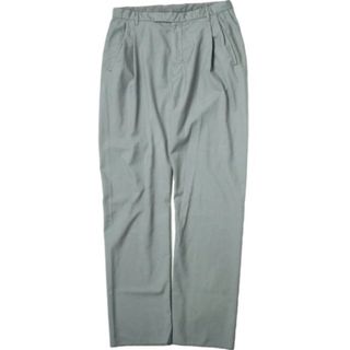 マンドゥ(MANDO)のmando マンド 21SS 日本製 PE/RA TUCK SARROUEL PANTS ポリエステルレーヨン タックサルエルパンツ 21198-001 2 GRAY ボトムス【新古品】【中古】【mando】(サルエルパンツ)