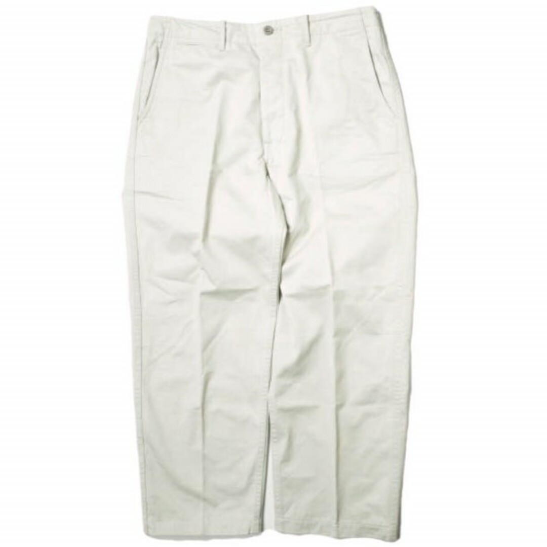 Scye(サイ)のSCYE BASICS サイベーシックス 23SS 日本製 San Joaquin Cotton Chino 41Khaki Trousers サンホアキンコットンチノ 41カーキ トラウザーズ 5723-81501 30 Oyster Beige チノパン パンツ ボトムス【中古】【SCYE BASICS】 メンズのパンツ(チノパン)の商品写真