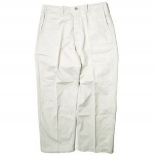 サイ(Scye)のSCYE BASICS サイベーシックス 23SS 日本製 San Joaquin Cotton Chino 41Khaki Trousers サンホアキンコットンチノ 41カーキ トラウザーズ 5723-81501 30 Oyster Beige チノパン パンツ ボトムス【中古】【SCYE BASICS】(チノパン)