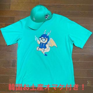 メジャーリーグベースボール(MLB)の最終値❗️MLB 2024辰年モデル L.A Dodgers Tシャツ& Cap(Tシャツ/カットソー(半袖/袖なし))