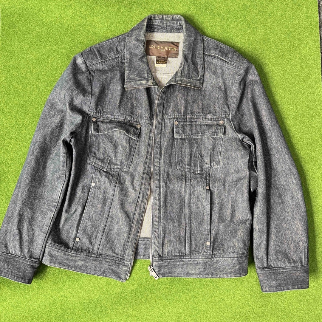 LOUIS VUITTON(ルイヴィトン)のルイヴィトン　デニムジャケットサイズ54日本正規店購入品LOUISVUITTON メンズのジャケット/アウター(Gジャン/デニムジャケット)の商品写真
