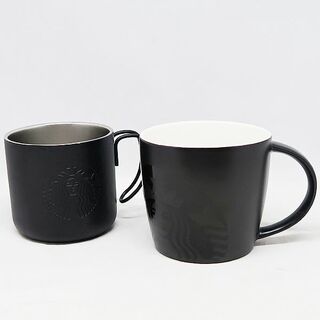 スターバックス(Starbucks)のスターバックス マグカップ ＆ ステンレスマグ　スタバ マグ 陶器 & 金属(グラス/カップ)