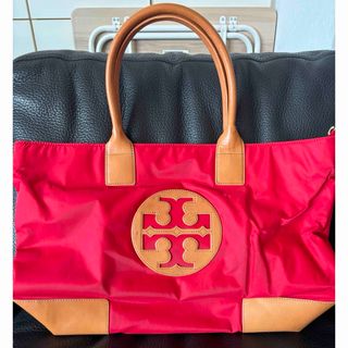 トリーバーチ(Tory Burch)のTORY BURCH トリーバーチ　トートバック　ハンドバック　レッド(トートバッグ)