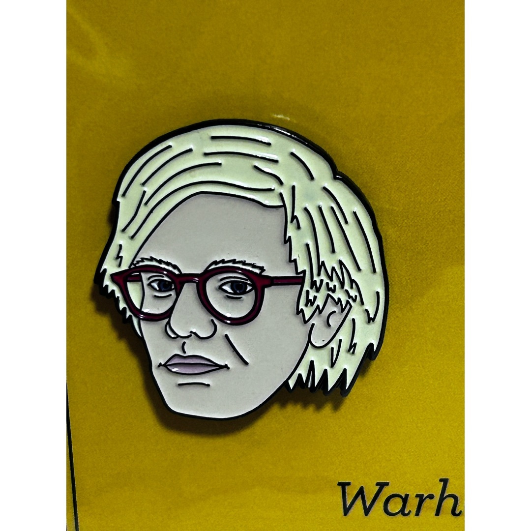 Andy Warhol(アンディウォーホル)のアンディ・ウォーホル PINS ピンズ 2個入り ピンバッジ (未開封品) エンタメ/ホビーの美術品/アンティーク(その他)の商品写真