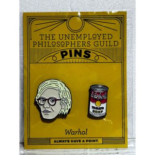 アンディ・ウォーホル PINS ピンズ 2個入り ピンバッジ (未開封品)