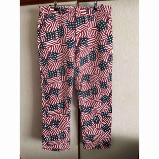 シュプリーム(Supreme)の(W36)Supreme Work Pantsシュプリームワークパンツ星条旗(ワークパンツ/カーゴパンツ)