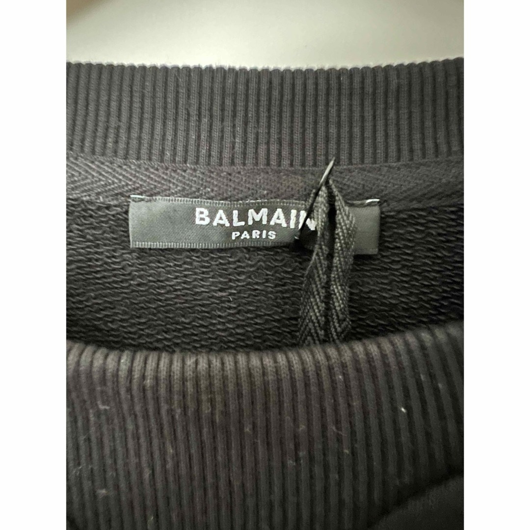 BALMAIN(バルマン)の2023年秋冬 バルマン スウェットシャツ M 新品未使用 タグ付き メンズのトップス(スウェット)の商品写真