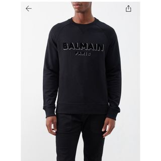 バルマン(BALMAIN)の2023年秋冬 バルマン スウェットシャツ M 新品未使用 タグ付き(スウェット)