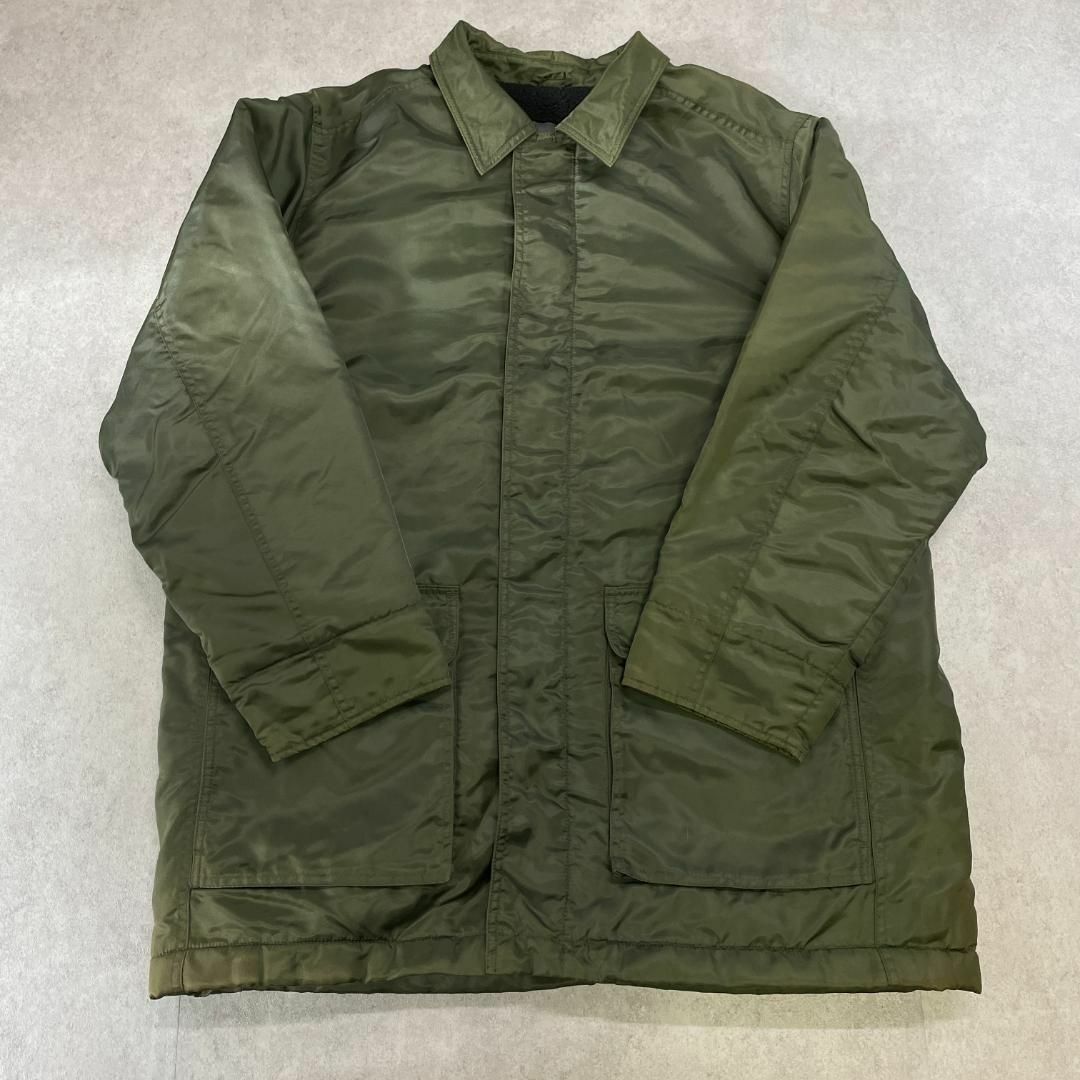 Eddie Bauer(エディーバウアー)のエディーバウアー　ミリタリーブルゾン　ミリタリージャケット　古着　カーキ　XL メンズのジャケット/アウター(ミリタリージャケット)の商品写真