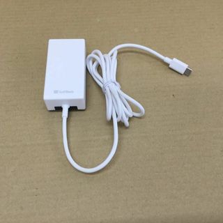 ソフトバンク(Softbank)のUSB Type-C 急速充電 ACアダプタ SB-AC20-TCPD(バッテリー/充電器)