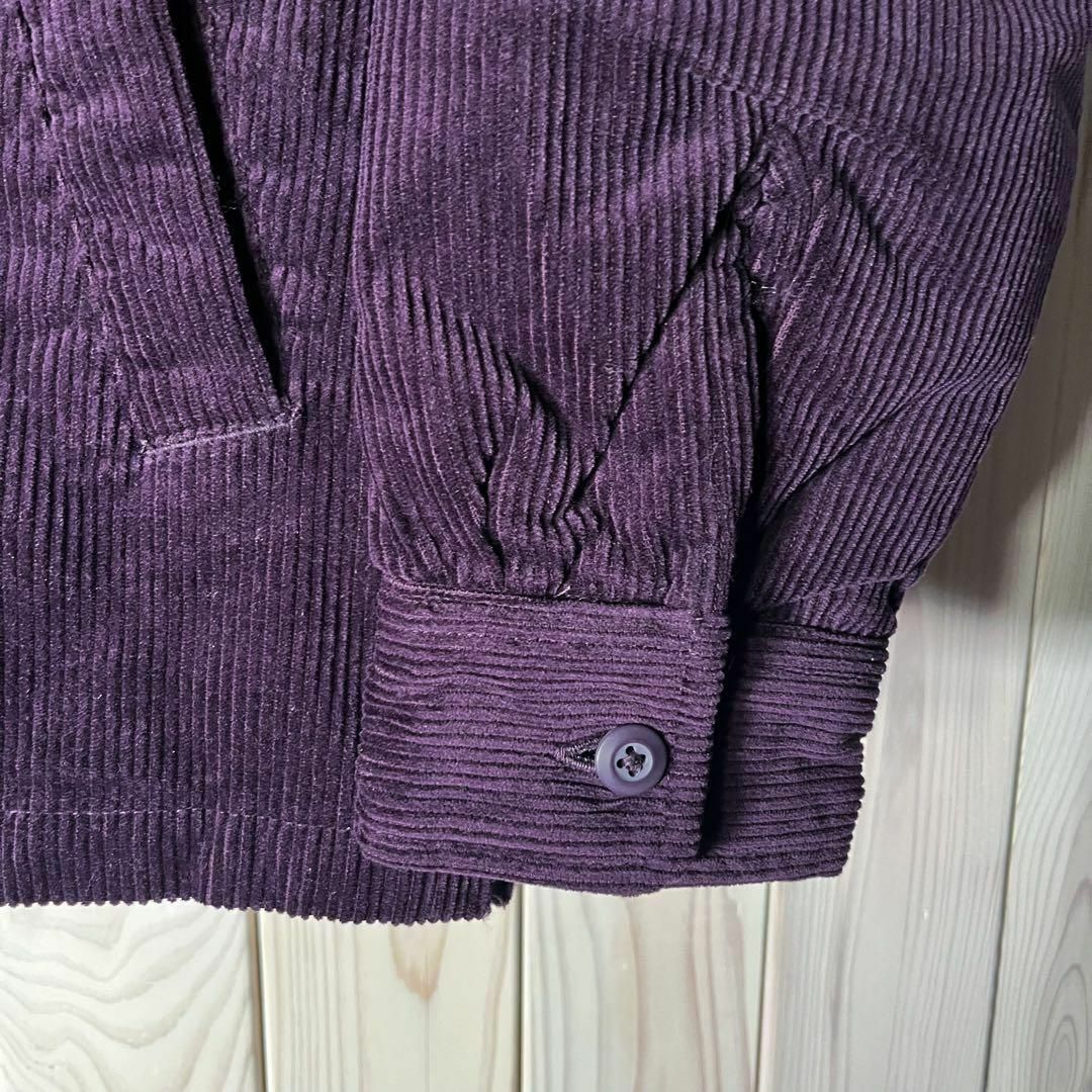 Charhartt WIP(カーハートダブリューアイピー)の【新品 M】カーハート WIP 刺繍 ウィットサム シャツジャケット 中綿 紫 メンズのジャケット/アウター(ブルゾン)の商品写真