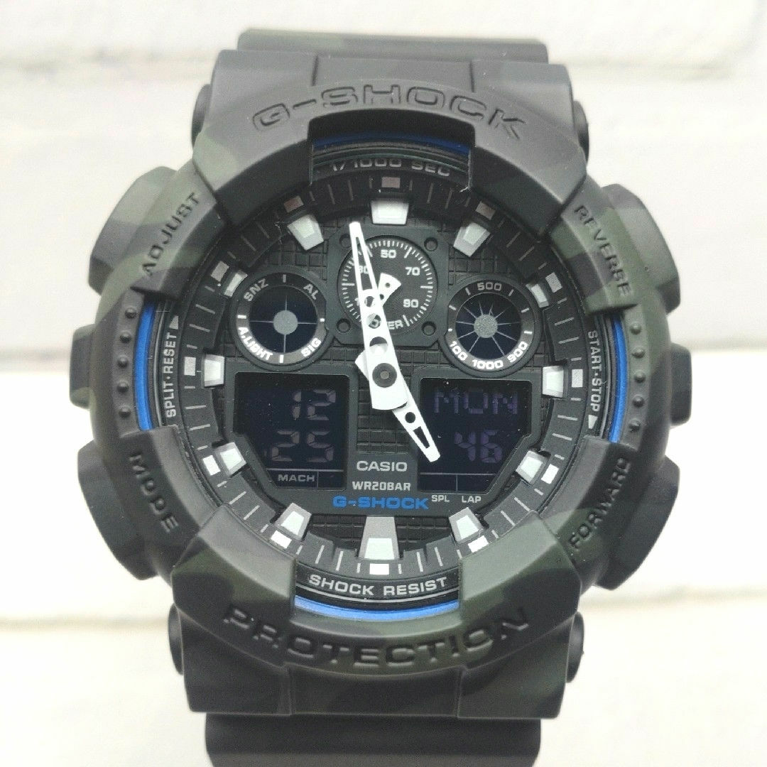 G-SHOCK(ジーショック)のカシオ　G-SHOCK　GA-100改　カスタム　カモフラ　No.65 メンズの時計(腕時計(アナログ))の商品写真