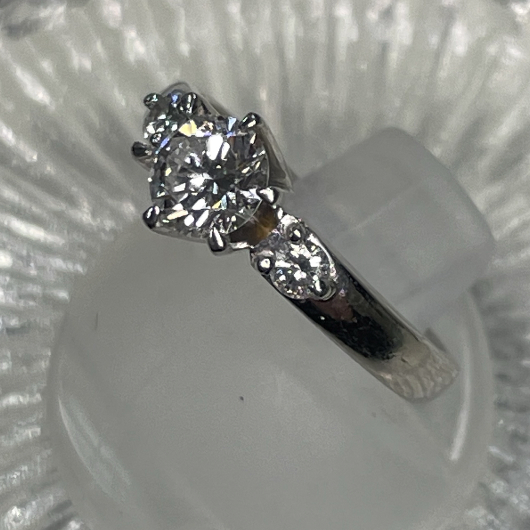 pt900 ダイヤモンドトータル0.5ct UP リング レディースのアクセサリー(リング(指輪))の商品写真