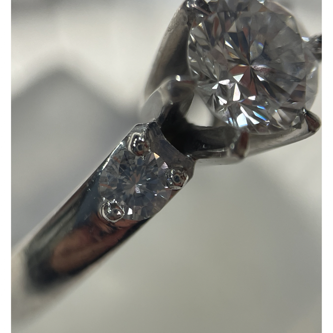 pt900 ダイヤモンドトータル0.5ct UP リング レディースのアクセサリー(リング(指輪))の商品写真