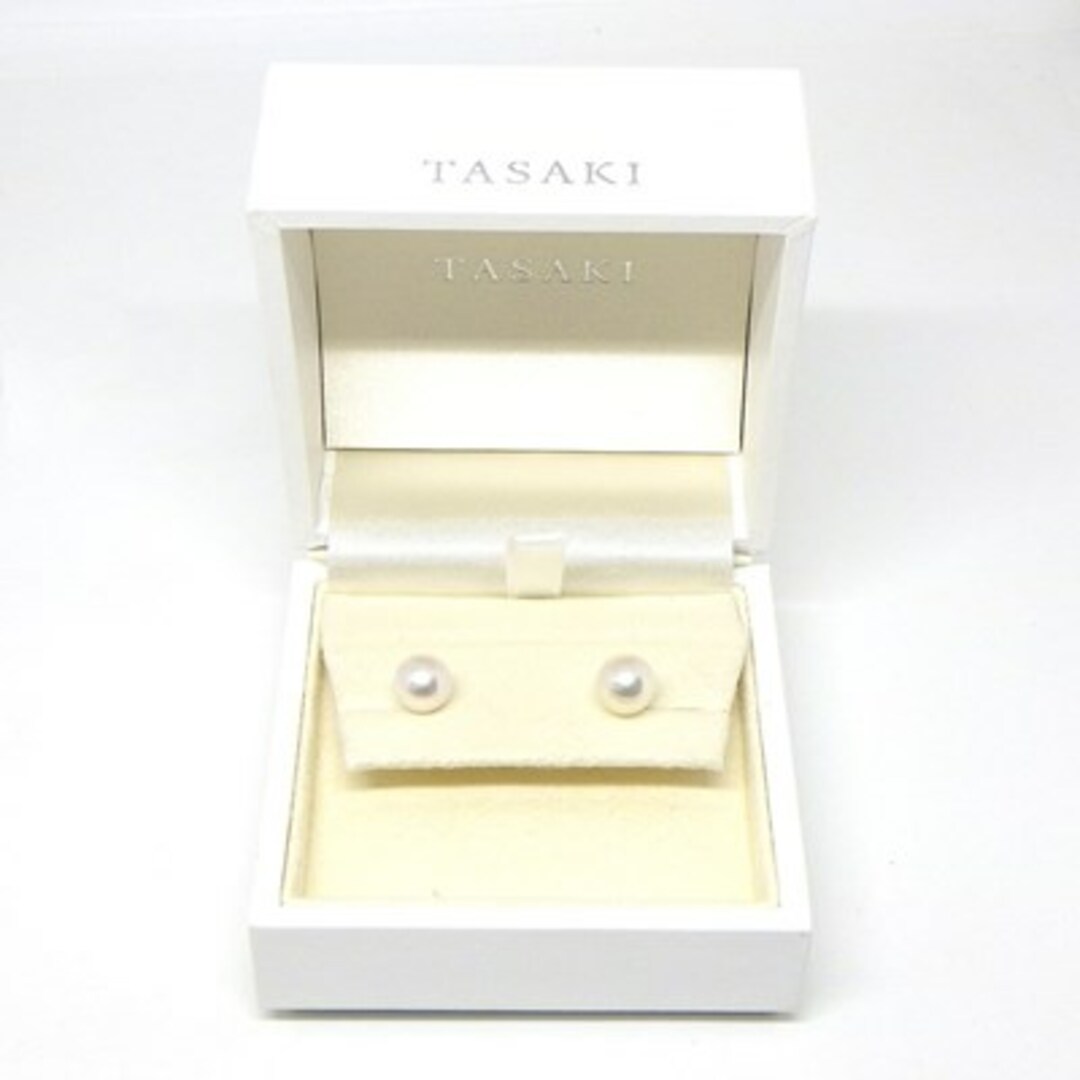 TASAKI(タサキ)のタサキ 田崎真珠 TASAKI ピアス リファインド リベリオン E-3660-18KYG 2ウェイ スタッズ パール 7.7mm珠 K18YG 【中古】 レディースのアクセサリー(ピアス)の商品写真