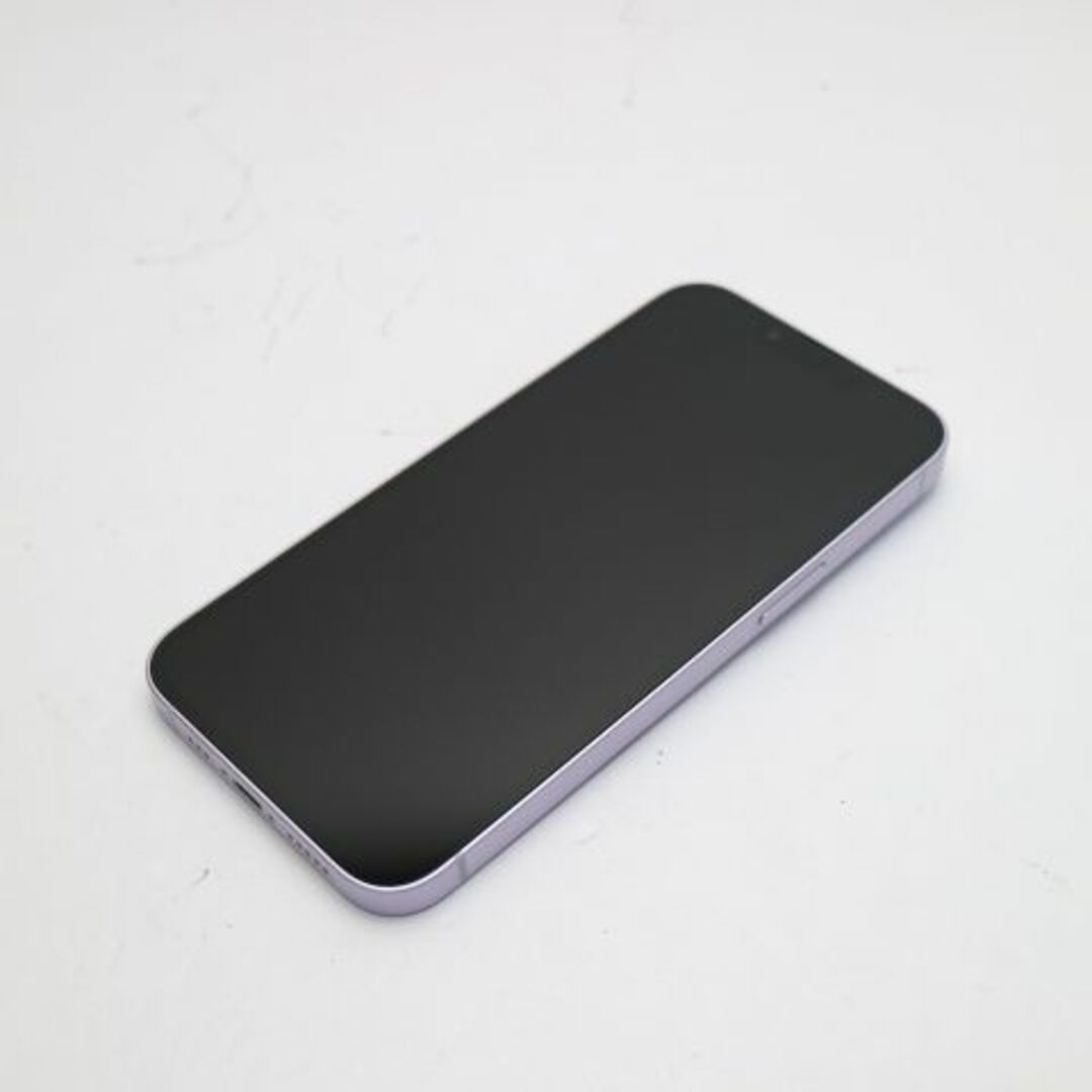 超美品 SIMフリー iPhone14 256GB パープル