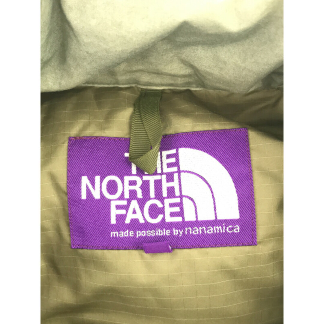 THE NORTH FACE - THE NORTH FACE PURPLE LABEL ザ ノースフェイス パープルレーベル 19SS Cotton Down Jacket コットンダウンジャケット グリーン M ND2901N THE NORTH FACE - THE NORTH FACE PURPLE LABEL ザ ノースフェイス パープルレーベル 19SS Cotton Down Jacket コットンダウンジャケット グリーン M ND2901N