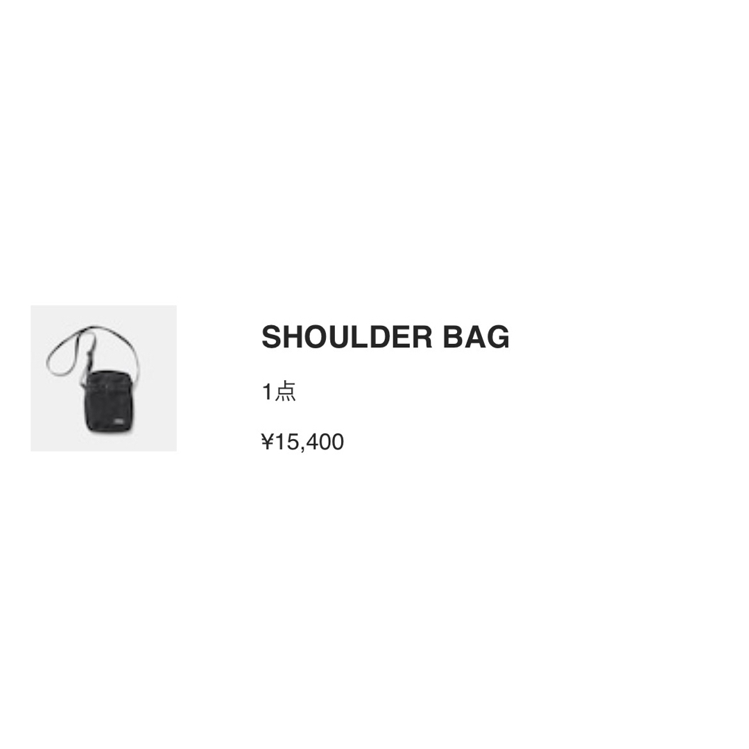 1LDK SELECT(ワンエルディーケーセレクト)のennoy SHOULDER BAG CORDURA ショルダーバッグ エンノイ メンズのバッグ(ショルダーバッグ)の商品写真