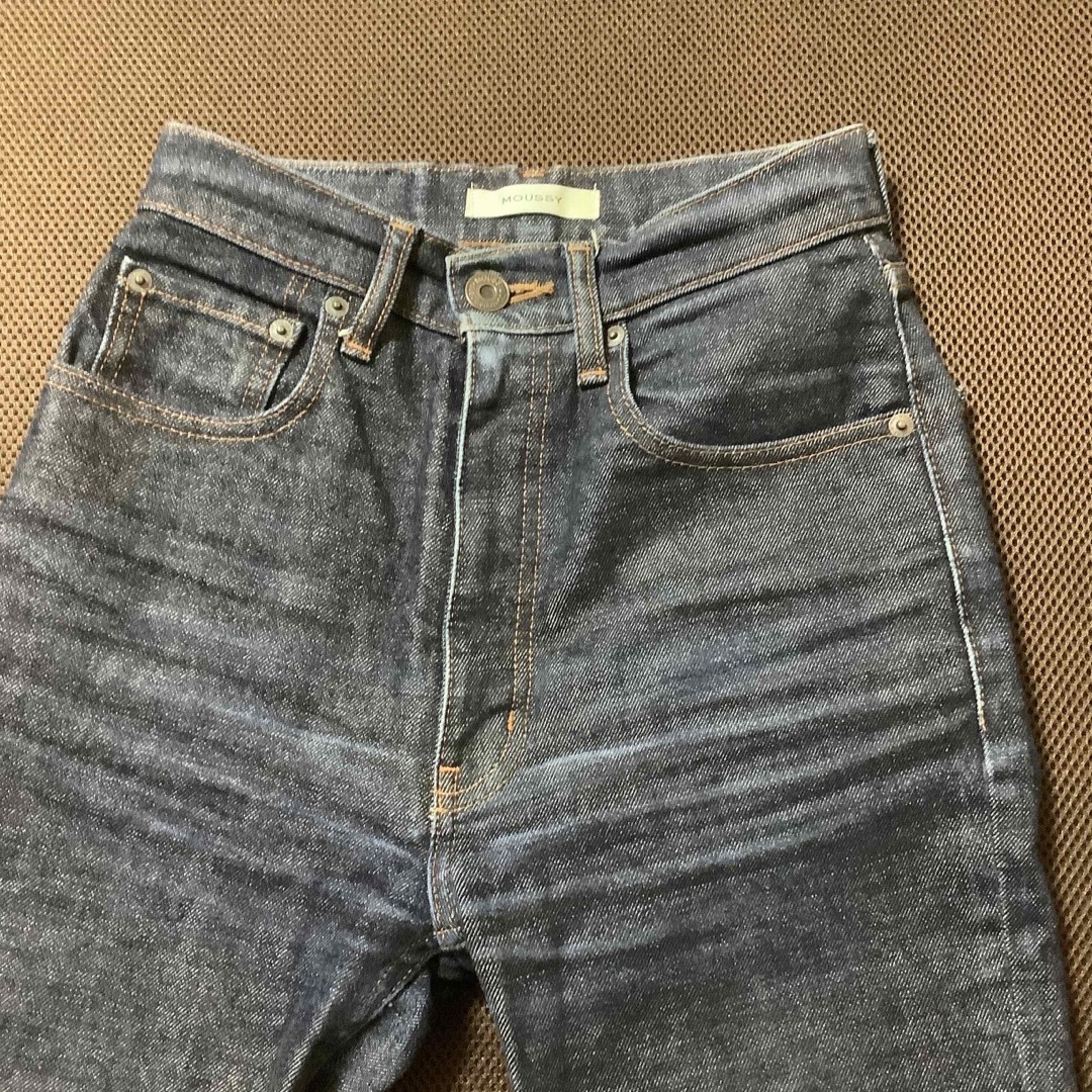 moussy - MOUSSY MVS SKINNY 23 ハイウエスト デニム 23inchの moussy - MOUSSY MVS SKINNY 23 ハイウエスト デニム 23inchの