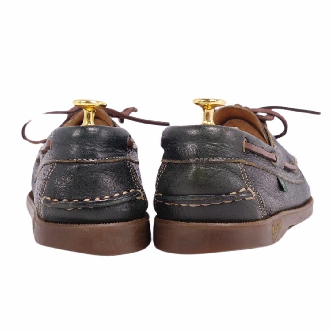 Paraboot(パラブーツ)のパラブーツ PARABOOT ローファー モカシン デッキシューズ レザー シューズ メンズ 7.5(26cm相当) ダークブラウン メンズの靴/シューズ(デッキシューズ)の商品写真