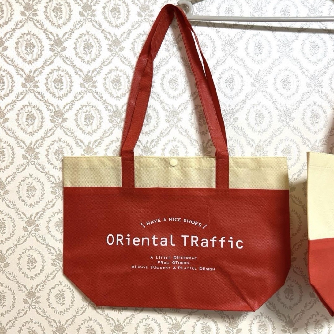 ORiental TRaffic(オリエンタルトラフィック)のoriental traffic オリエンタルトラフィック　ショッパー　2枚 レディースのバッグ(ショップ袋)の商品写真