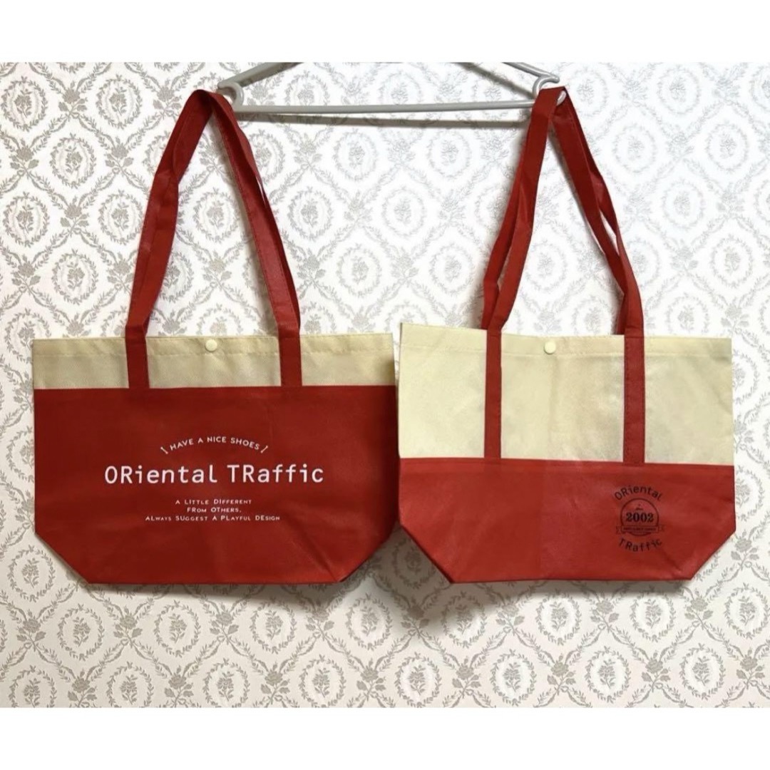 ORiental TRaffic(オリエンタルトラフィック)のoriental traffic オリエンタルトラフィック　ショッパー　2枚 レディースのバッグ(ショップ袋)の商品写真