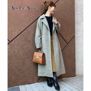 スピックアンドスパン(Spick & Span)のSpick & Span Wスライバーローブコート 1211(ロングコート)