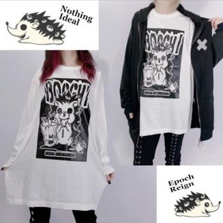 新キャラ(BOCCHI) WHITE COTTON CUTSEW(Tシャツ/カットソー(七分/長袖))