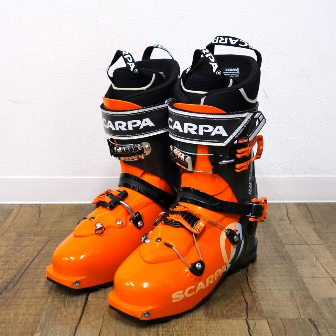 美品 スカルパ SCARPA MAESTRALE マエストラーレ 28cm 314ｍｍ TLT テック AT ツアー スキーブーツ 兼用靴 バックカントリー アウトドア約314mm