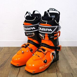 スカルパ(SCARPA)の美品 スカルパ SCARPA MAESTRALE マエストラーレ 28cm 314ｍｍ TLT テック AT ツアー スキーブーツ 兼用靴 バックカントリー アウトドア(ブーツ)