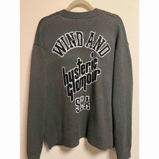 ヒステリックグラマー(HYSTERIC GLAMOUR)のhysteric glamor wind and sea カーディガン　やまと(カーディガン)