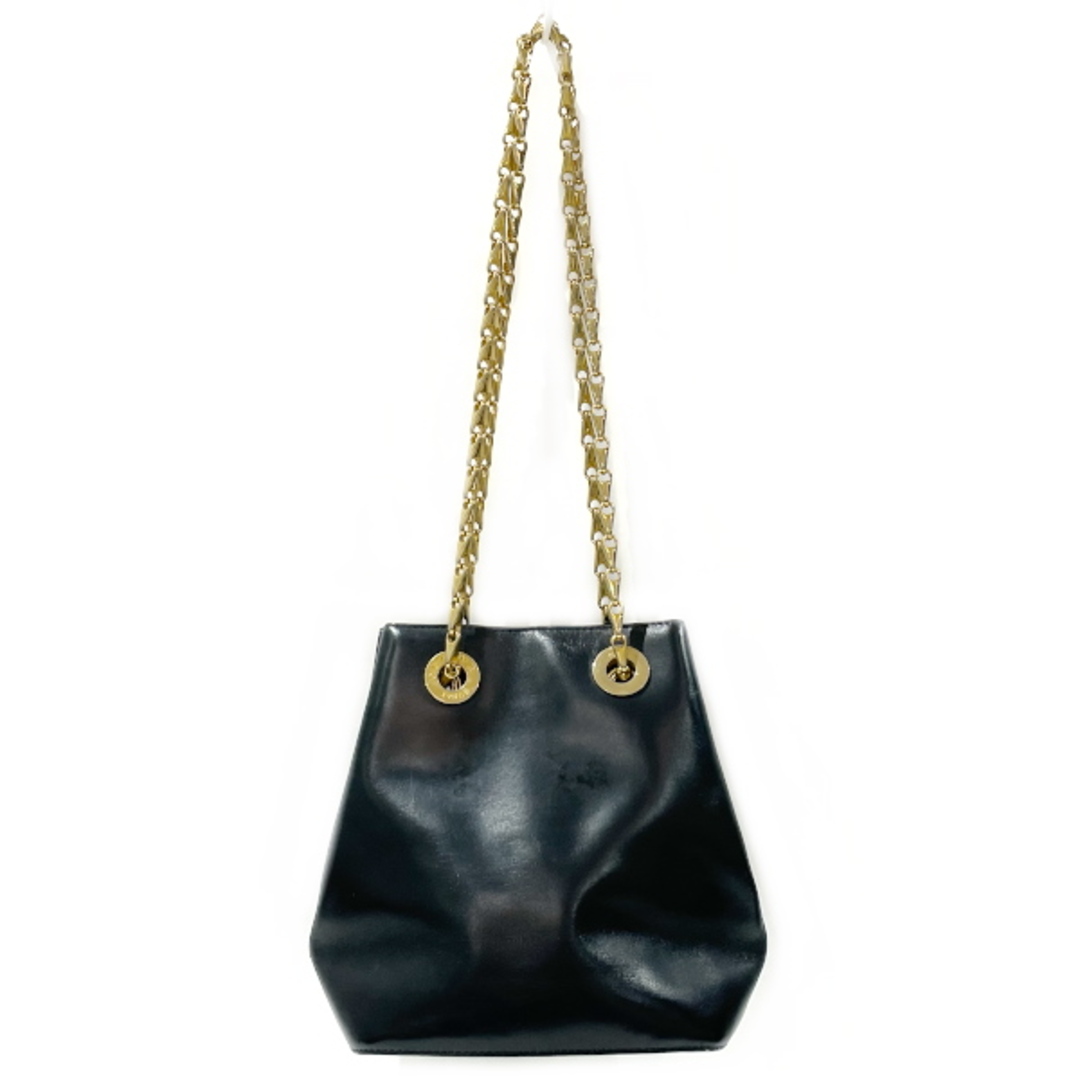 celine - CELINE サークルロゴ 巾着 チェーン 斜め掛け 2WAY celine - CELINE サークルロゴ 巾着 チェーン 斜め掛け 2WAY