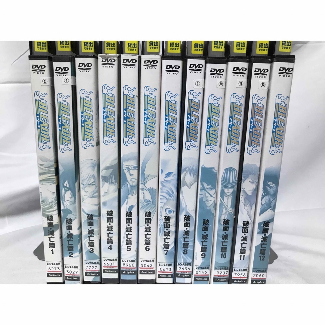 BLEACH 破面·滅亡篇 全巻1~12 DVD全巻 - アニメ BLEACH 破面·滅亡篇 全巻1~12 DVD全巻 - アニメ