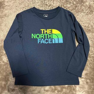 ザノースフェイス(THE NORTH FACE)のTHE NORTH FACE キッズ　長袖カットソー　ネイビー　120(Tシャツ/カットソー)