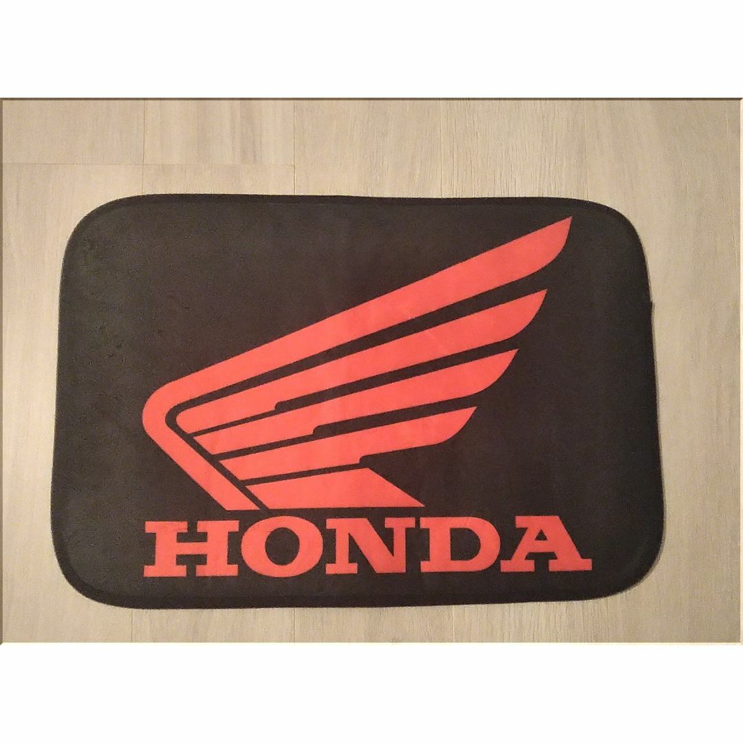 ホンダ（HONDA）★フロアマット/40×60ｃｍ/滑り止め付★ラグ、バスマット 自動車/バイクのバイク(その他)の商品写真