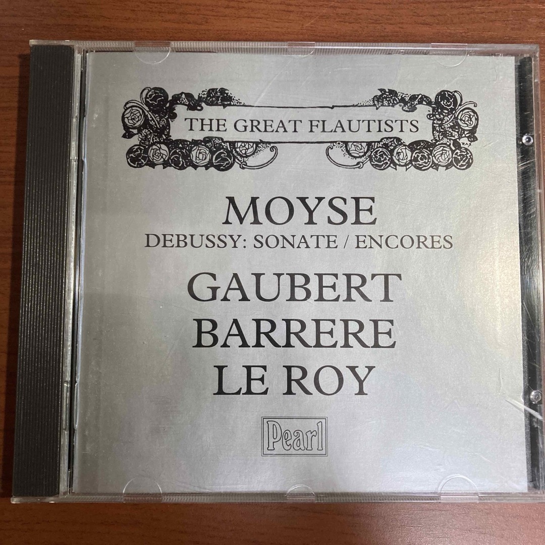 ▲【廃盤・１９９２年】モワーズ　Great Flautists　moyse輸入盤ＵK盤