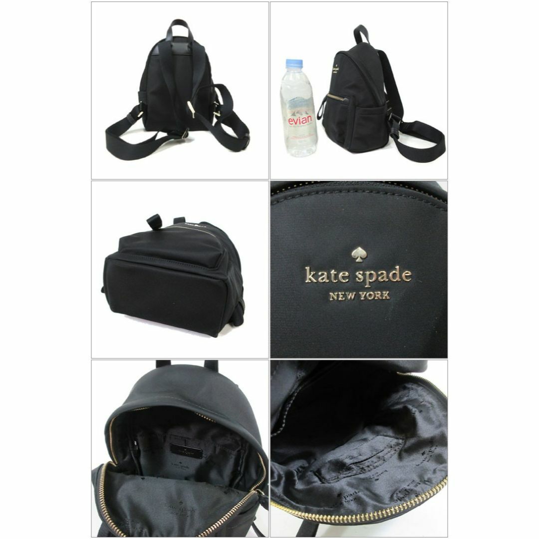 【新品】ケイトスペード バッグ KC524 001(ブラック) リュック kate spade チェルシー ナイロン KSNYL ミニ バックパック  アウトレット レディース