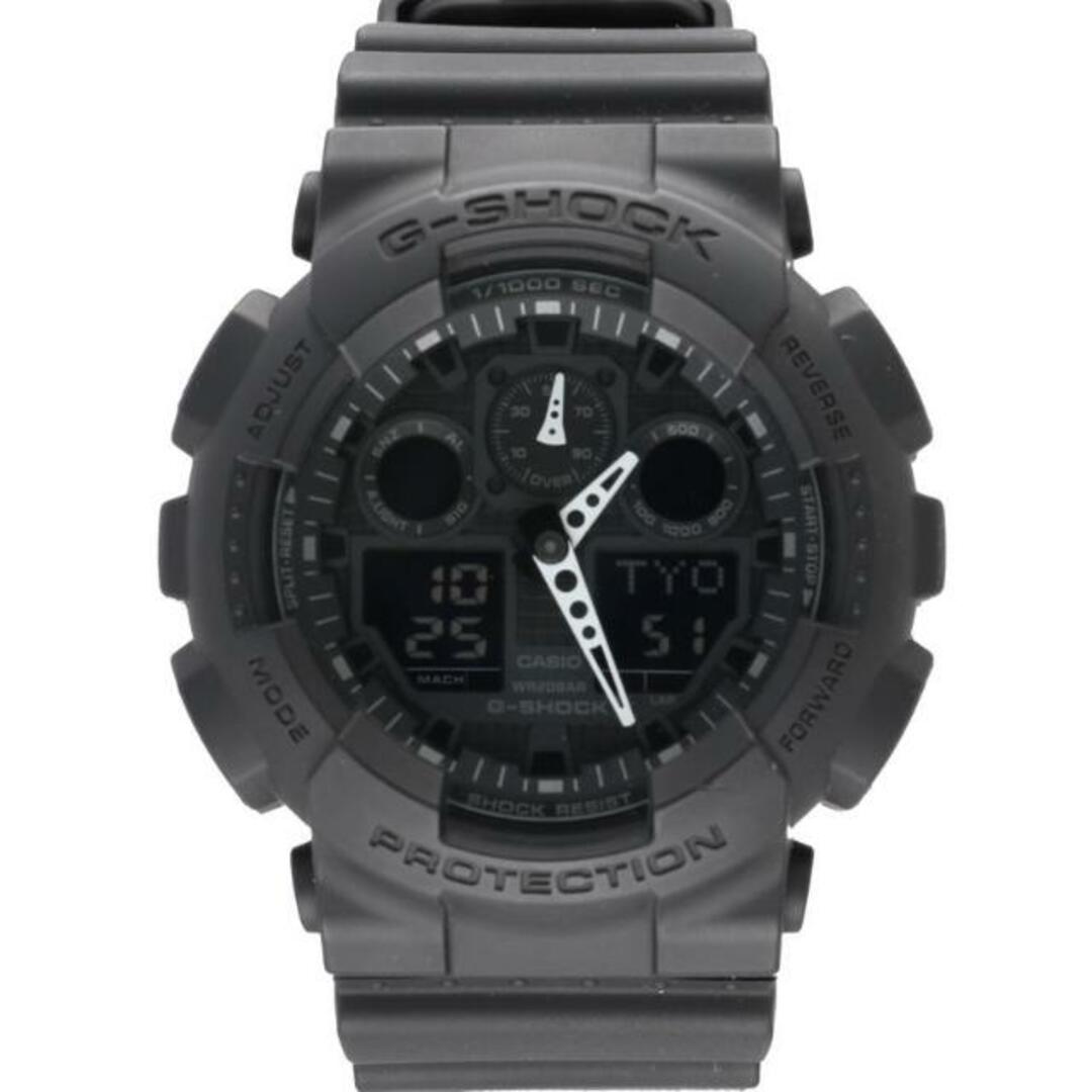 <br>CASIO カシオ/G-SHOCK アナデジ/GA-100-1A1JF/G-SHOCK/ABランク/09時計