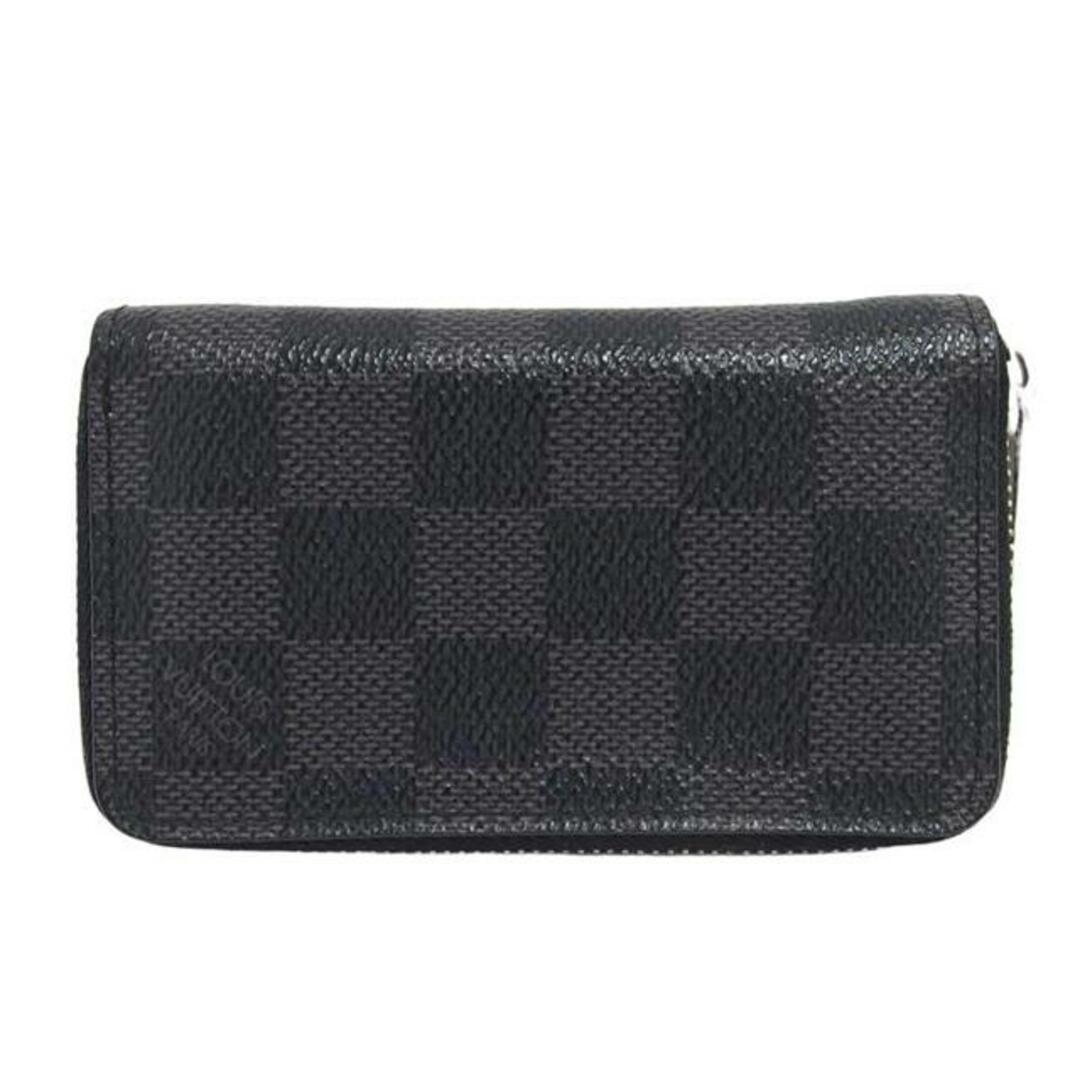 LOUIS VUITTON ラウンドファスナー長財布 グラフィット グレー 黒bicmbicm