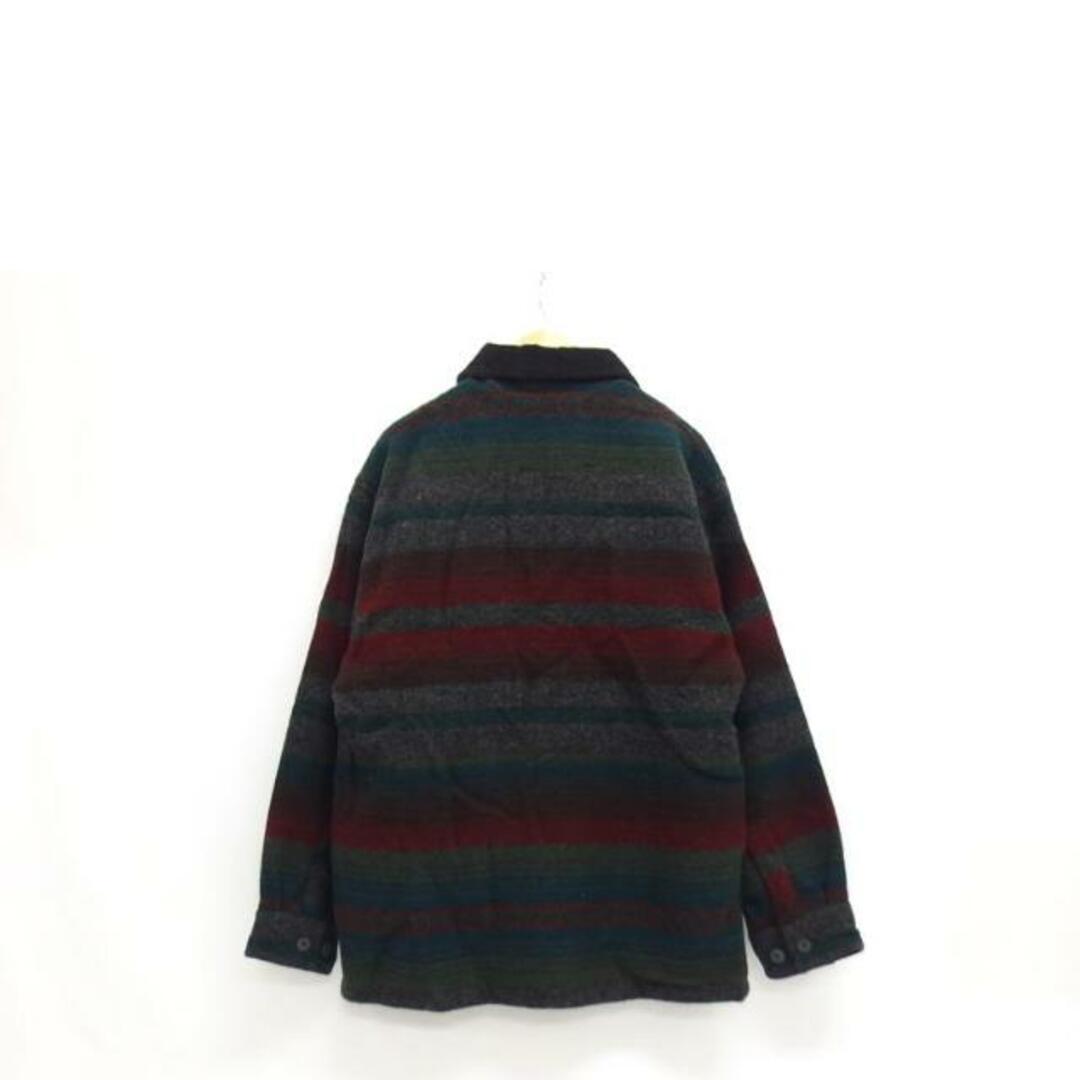 <br>Woolrich ウールリッチ/ウールジャケット/総柄/襟コーデュロイ/90年代/15200/M/メンズアウター/Bランク/04メンズ