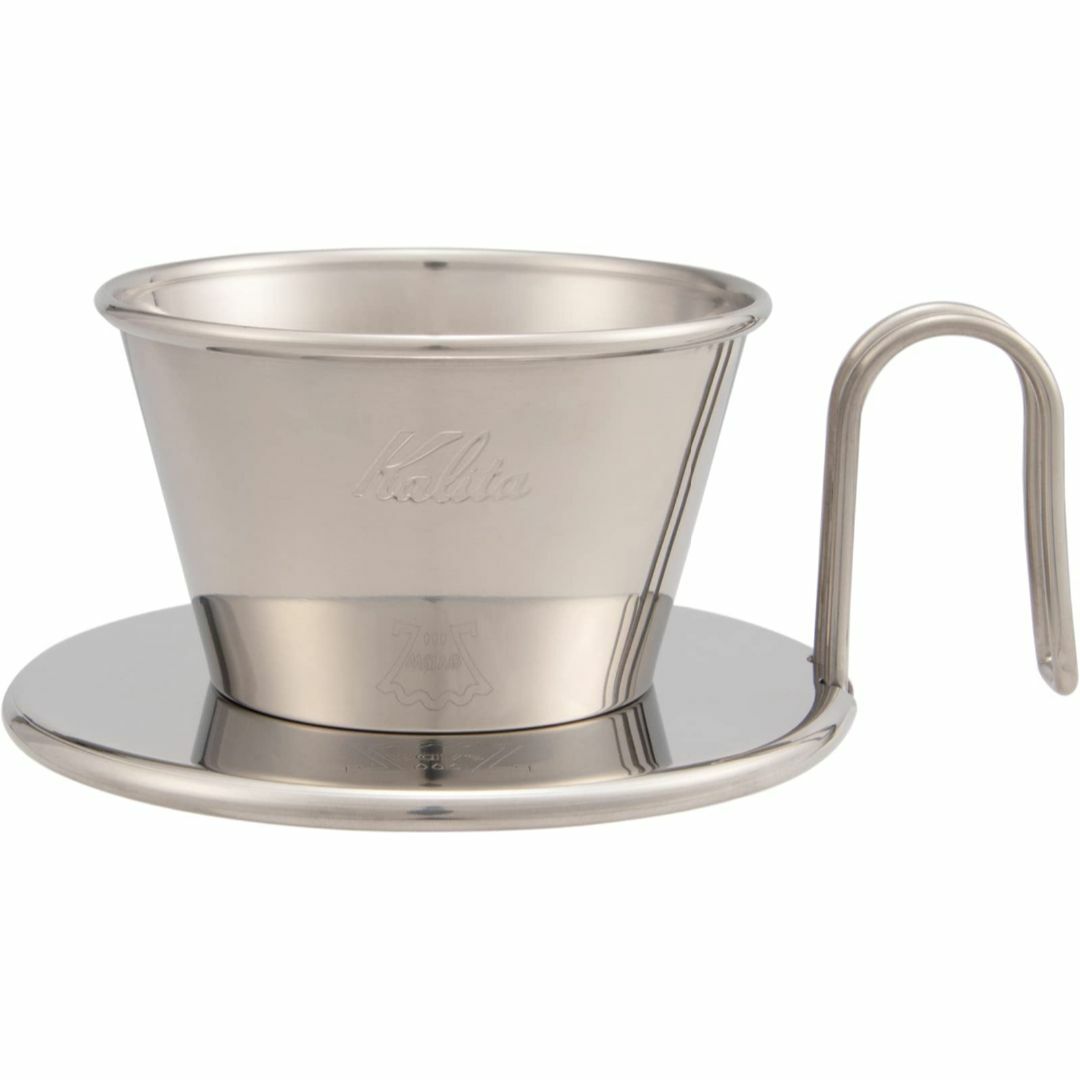 インテリア/住まい/日用品カリタ Kalita コーヒー ドリッパー ウェーブシリーズ ステンレス製 1~