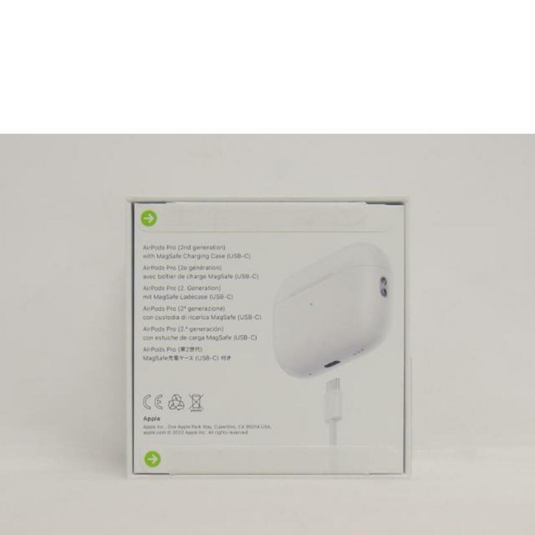 Apple アップル/AirPods Pro/第2世代/MTJV3J/A/PNQ2NQ4C25 Apple アップル/AirPods Pro/第2世代/MTJV3J/A/PNQ2NQ4C25