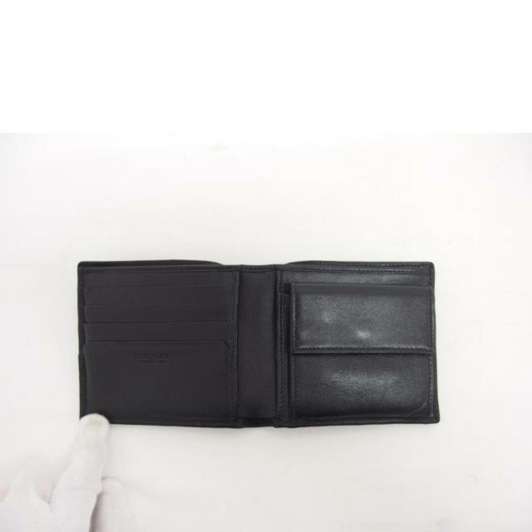 BVLGARI ブルガリ カーフレザー コンパクトウォレット/オクト/二 BVLGARI ブルガリ カーフレザー コンパクトウォレット/オクト/二