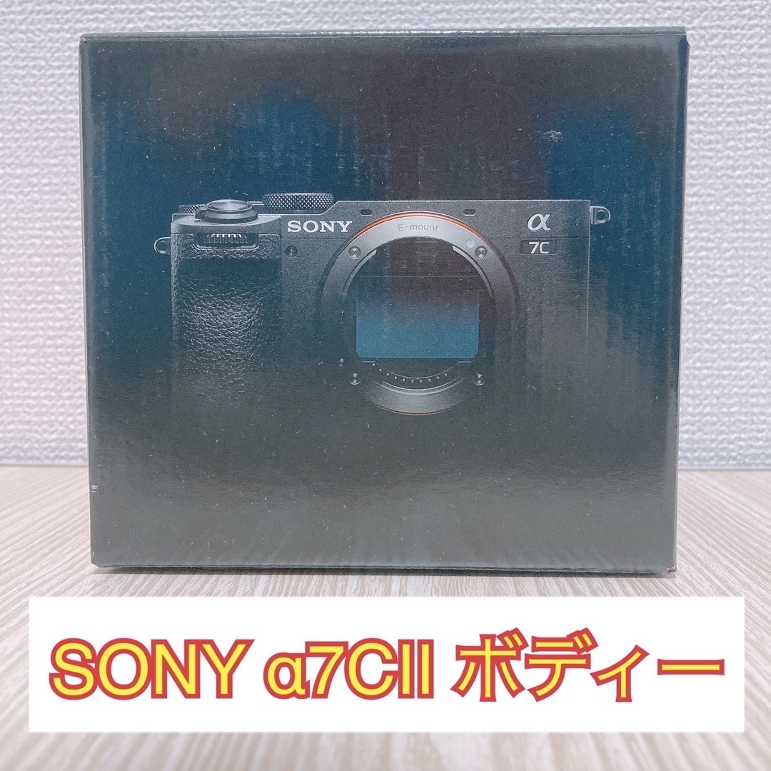 最高約10コマ秒動画記録サイズ【早い者勝ち】SONY α7CII ボディ Black[ILCE-7CM2]