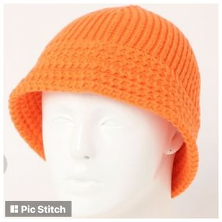 カスタネ(Kastane)のWHIMSIC ウィムジック KNIT METRO HAT ニットメトロハット(ハット)